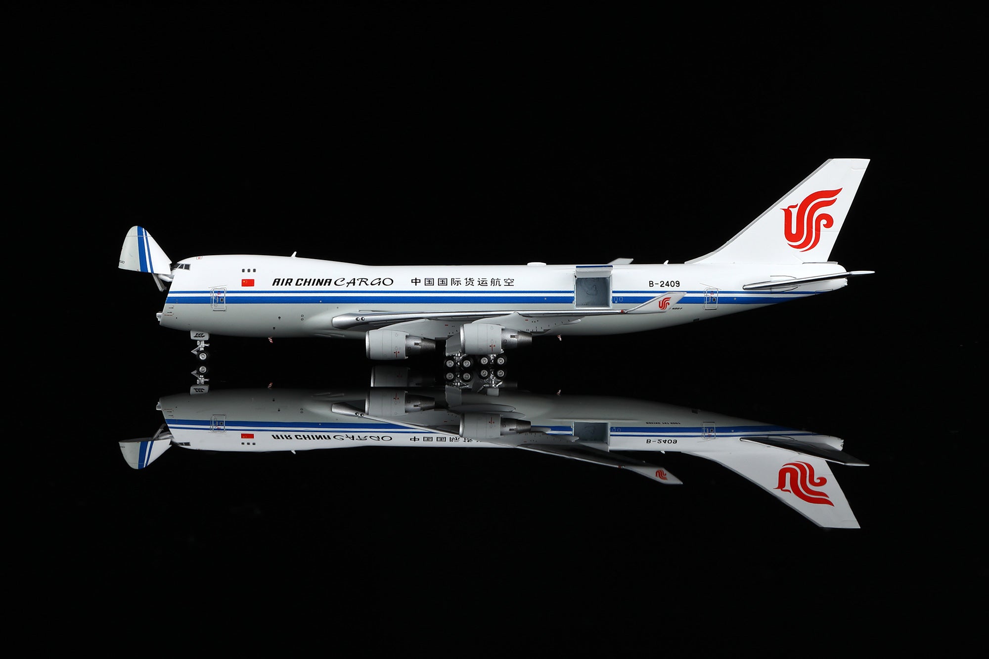 Air China Cargo Boeing 747-400F B-2409 Interactive Version
